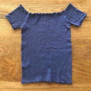 Free People Intimately FP Off-the-Shoulder Smocked Top – XS/S